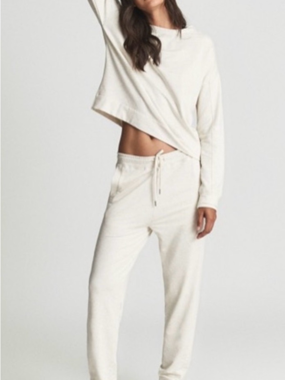 Reiss women cuffed joggers size M